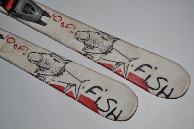 Narty Salomon Fisch 111cm (NU5311).      