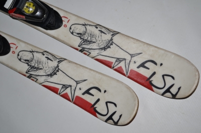 Narty Salomon Fisch 111cm (NU5312).      