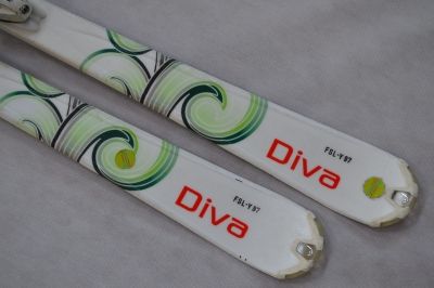 Narty używane Head Diva 149cm(NU386)