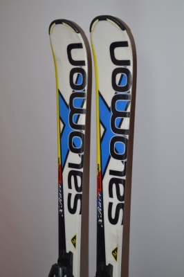 Narty używane Salomon XRace Jr 130cm (NU2761).